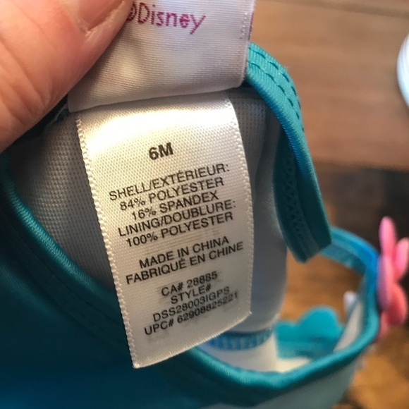 Disney Cinderella Swimsuit One piece Baby - Size 6m - Picture 2 of 6